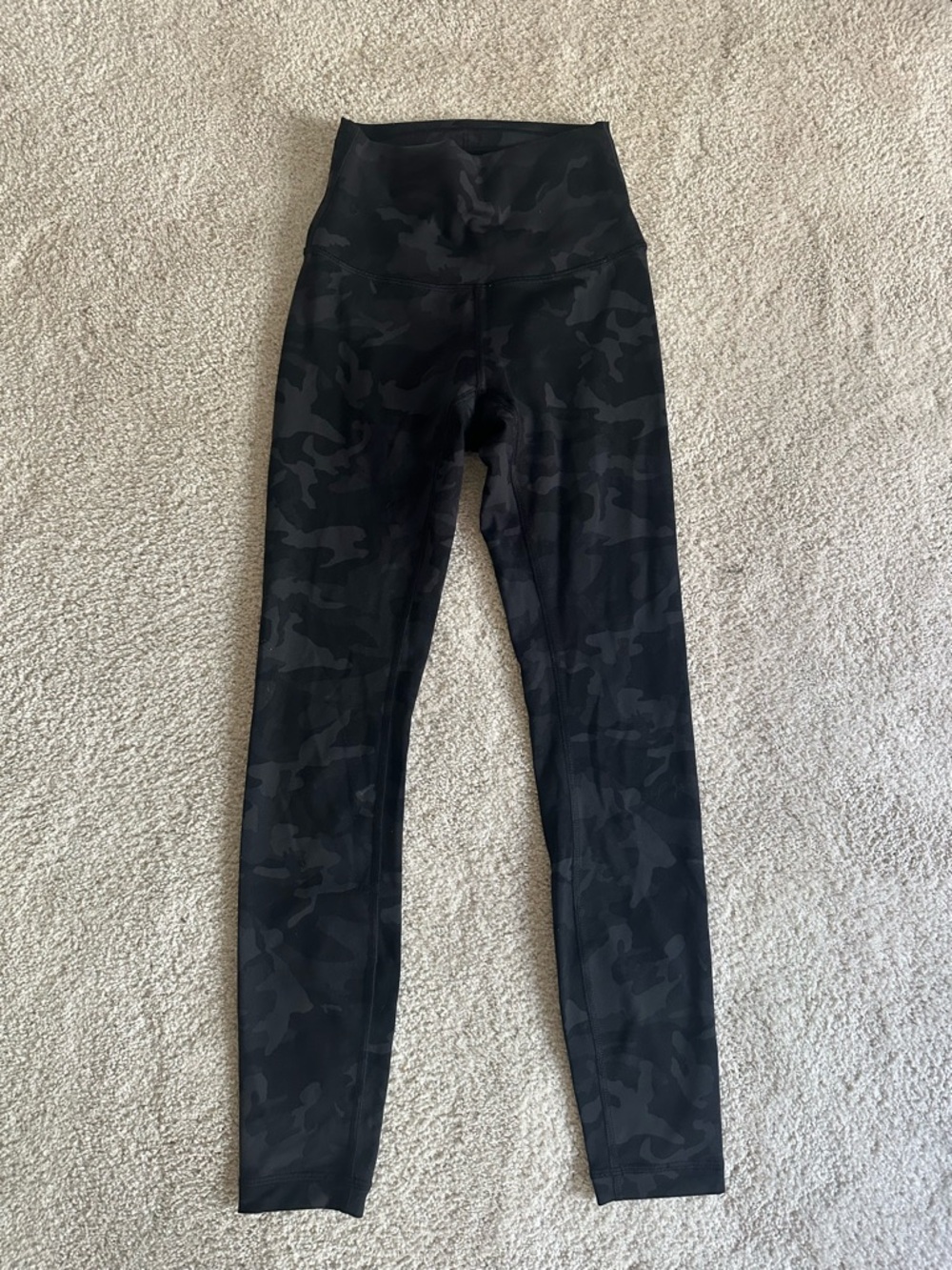 Lululemon Black Camo Align Leggings